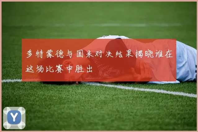 多特蒙德与国米对决结果揭晓谁在这场比赛中胜出